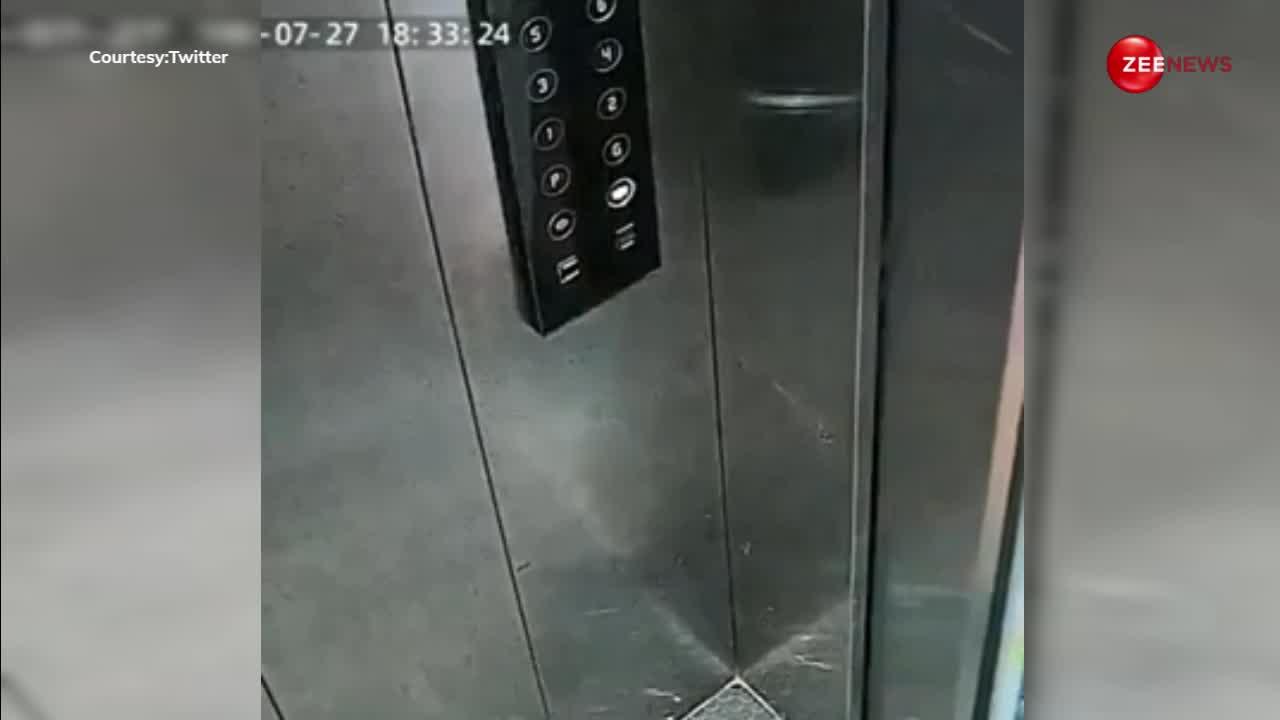 10वीं मंजिल से गिरी लिफ्ट, बाल-बाल बचे दो मासूम बच्चे