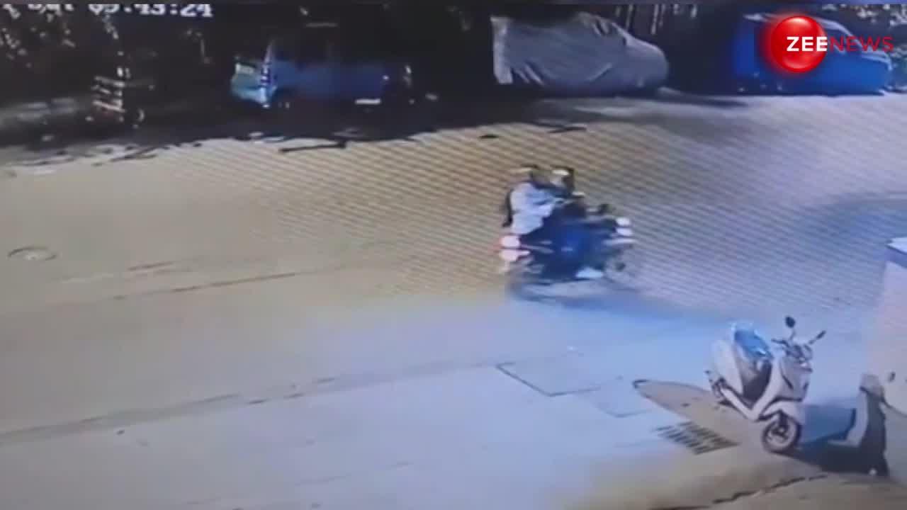 सलमान के घर फायरिंग करने वाला हुआ CCTV में रिकॉर्ड, सामने आई तस्वीर