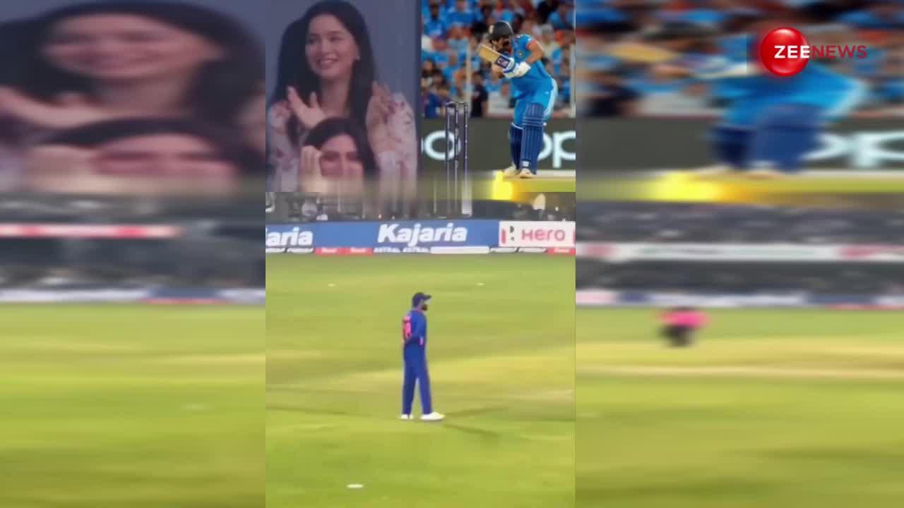 क्रिकेट ग्राउंड पर 'सारा भाभी' के लगे नारे, Virat Kohli ने दिया मजेदार रिएक्शन