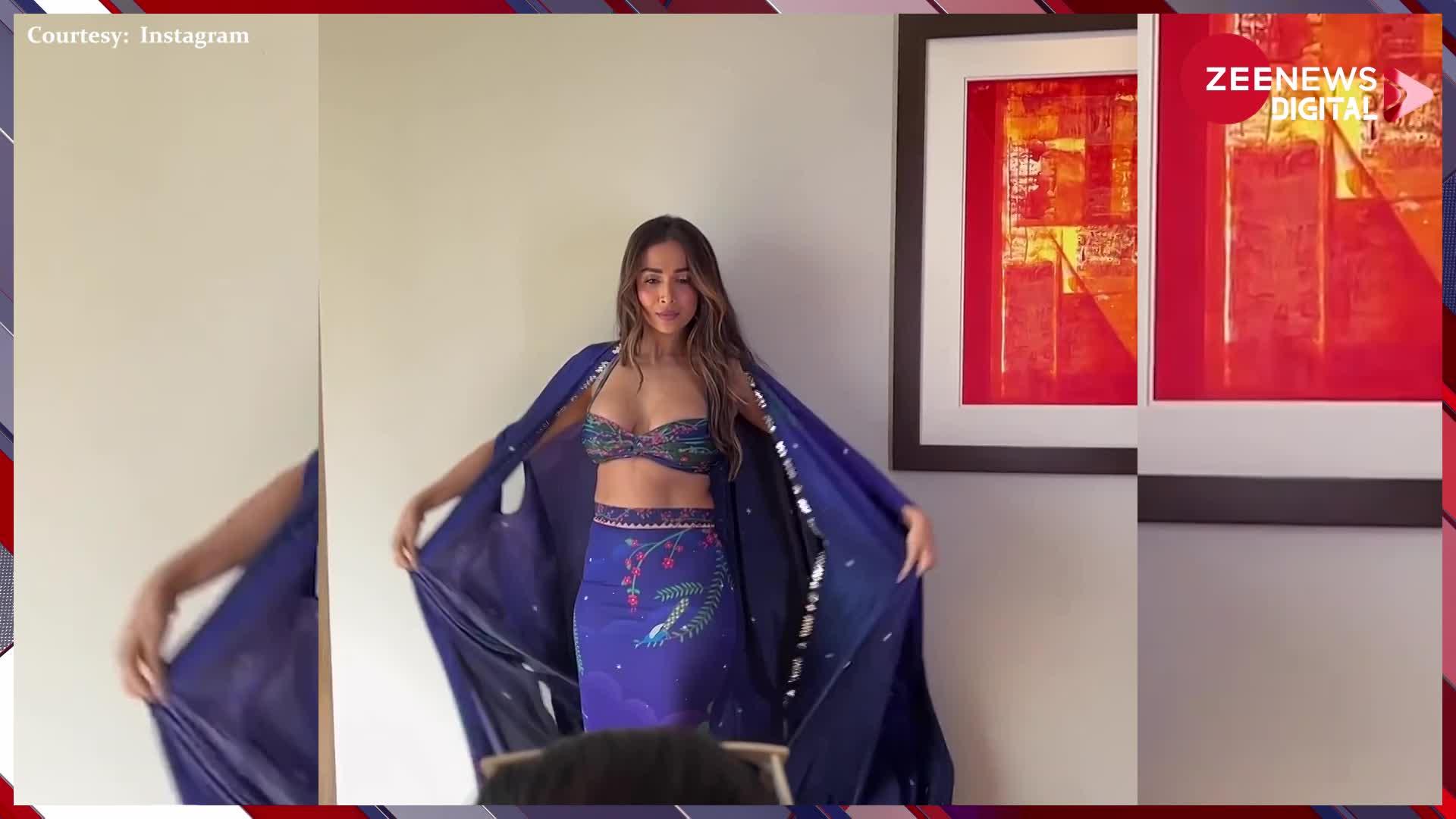 49 साल की उम्र में Malaika Arora ने ब्रालेट पहन बढाया इंटरनेट का पारा, श्रग हवा में उड़ाकर चलाया अपने हुस्न का जादू