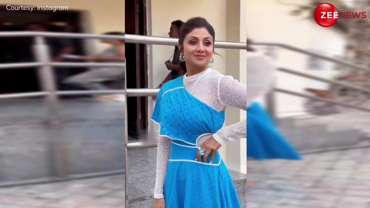 आधे में कपड़ा और आधे मे नेट लपेटकर Shilpa Shetty ने दिखाया अपने हुस्न का जलवा, लोग बोले- पूरा कपड़ा ही पहन के आ जाती