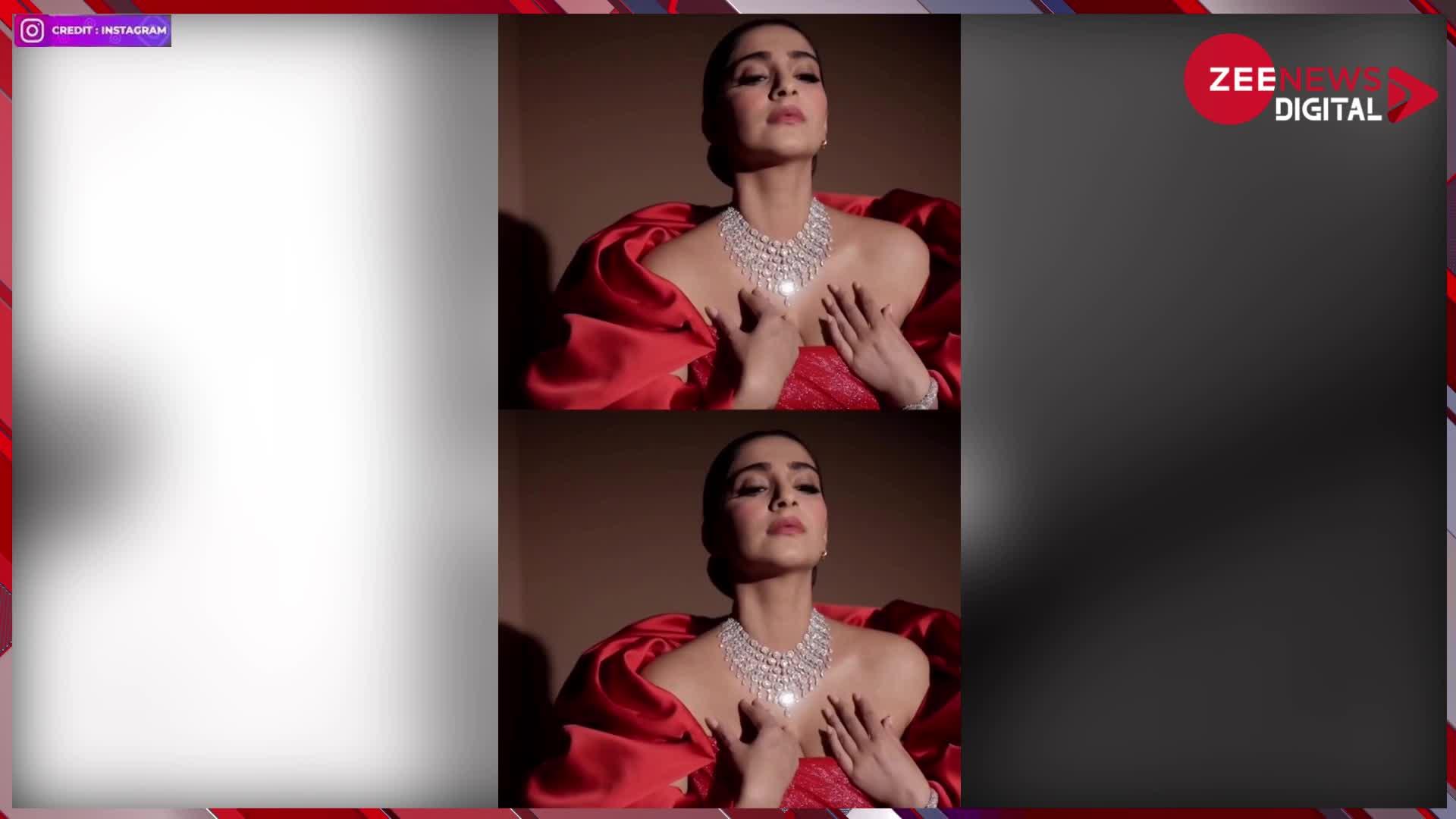 Sonam Kapoor: लंबे समय बाद रेड कार्पेट पर सोनम कपूर का दिखा गॉर्जियस अंदाज, देखें खूबसूरत वीडियो