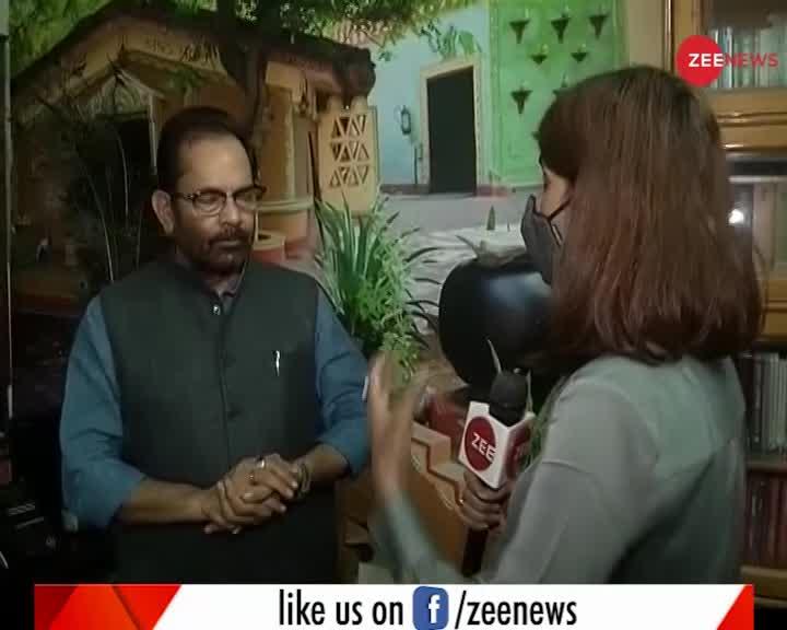 Mukhtar Abbas Naqvi: भागवत जी की बातें Islam के खिलाफ दुष्प्रचार को ध्वस्त करती हैं