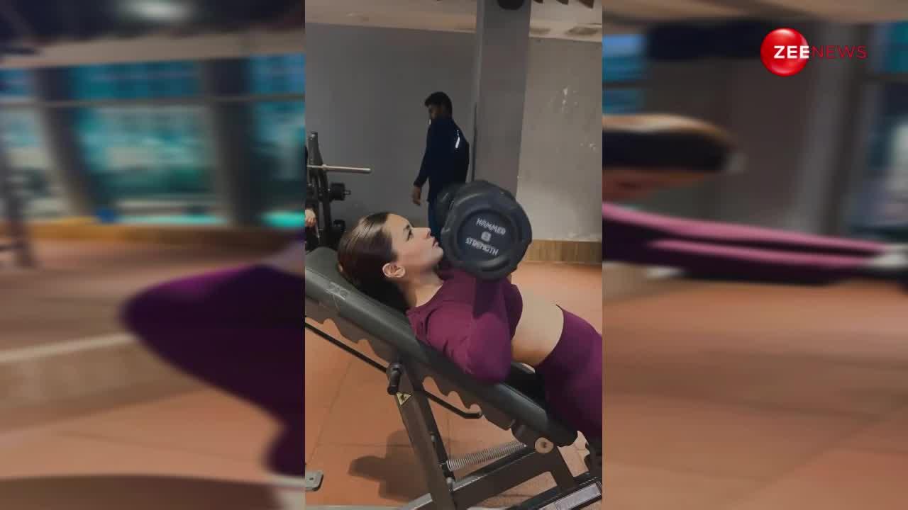 Avneet Kaur ने अपलोड किया जिम करते हुए बोल्ड वीडियो, फिटनेस देख लट्टू हो जाएंगे