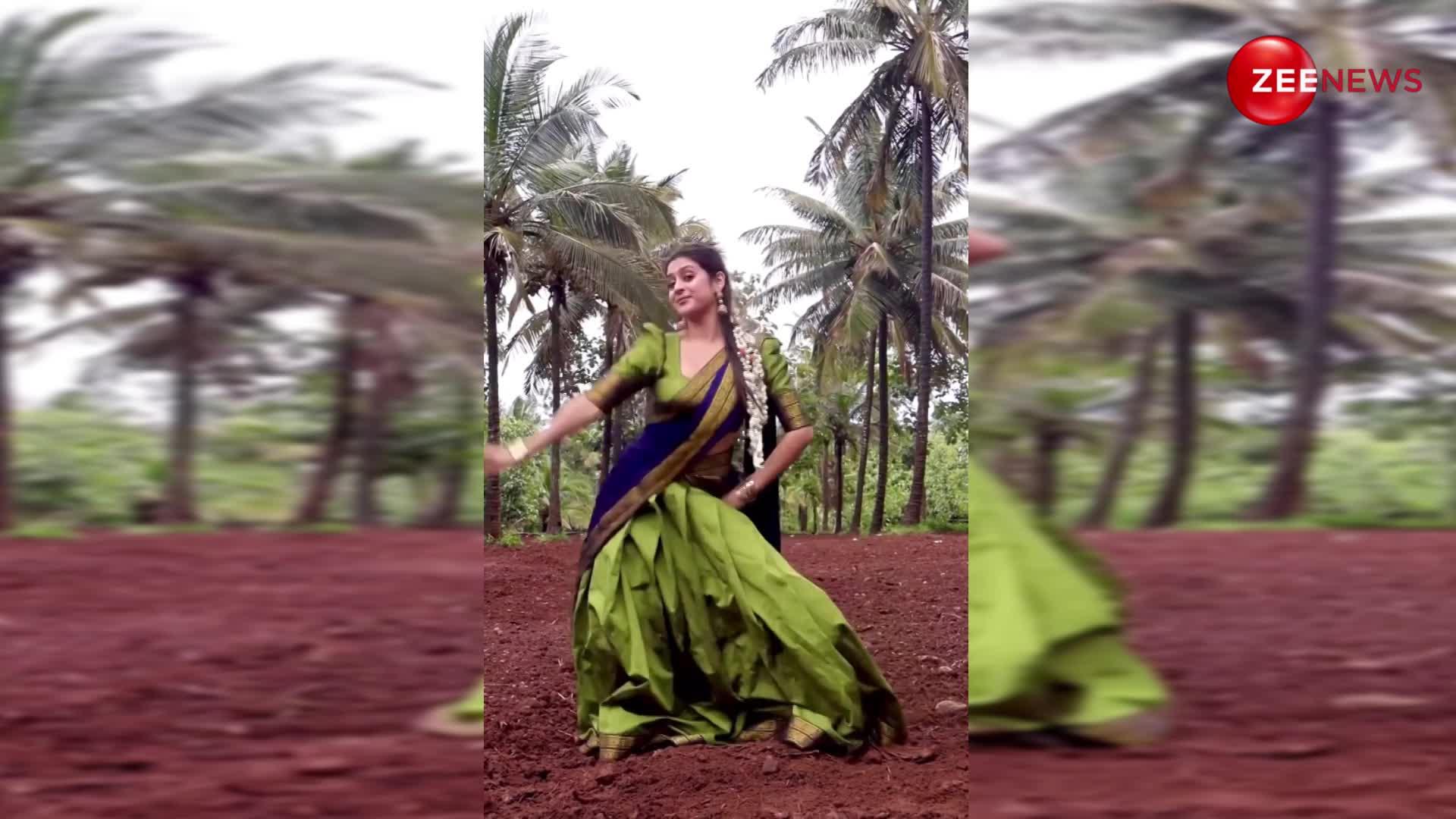 'पुष्पा 2' के गाने अंगारों पर साउथ इंडियन कपड़े पहन नाचीं Isha Malviya, देख हटाए नहीं हटेंगी नजर