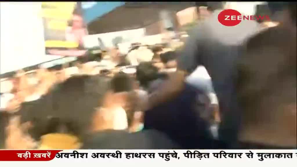 Hathras Case : DND पर पुलिस और कांग्रेस कार्यकर्ताओं के बीच झड़प, राहुल गांधी रवाना