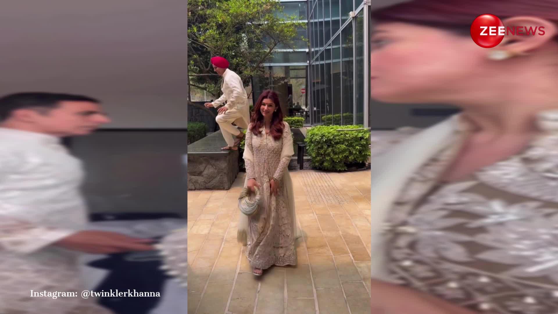 Twinkle Khanna ने पति Akshay Kumar के साथ शेयर किया फनी वीडियो, पीछे उछलते-कूदते दिखे खिलाड़ी