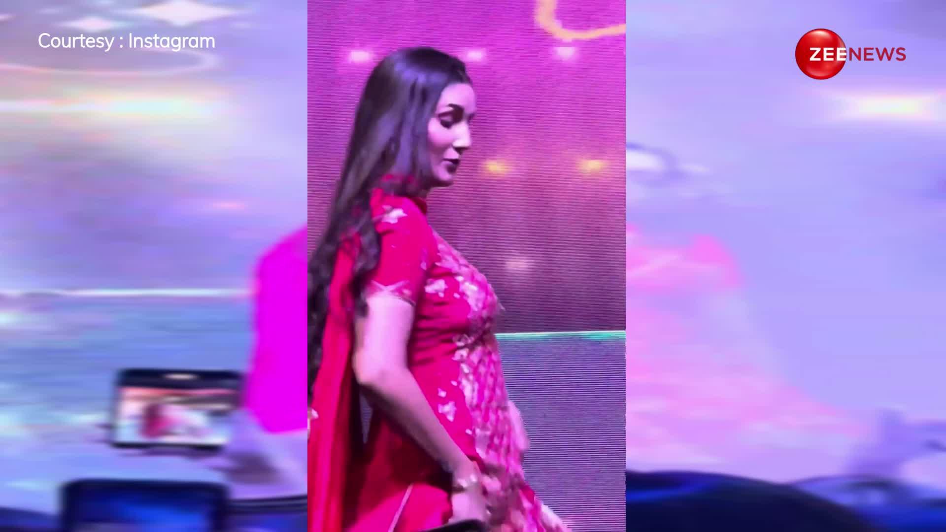 Goli Chal Javegi गाने पर Sapna Chaudhary ने किया स्टेज तोड़ डांस, लोगों ने खूब बजाईं सीटियां