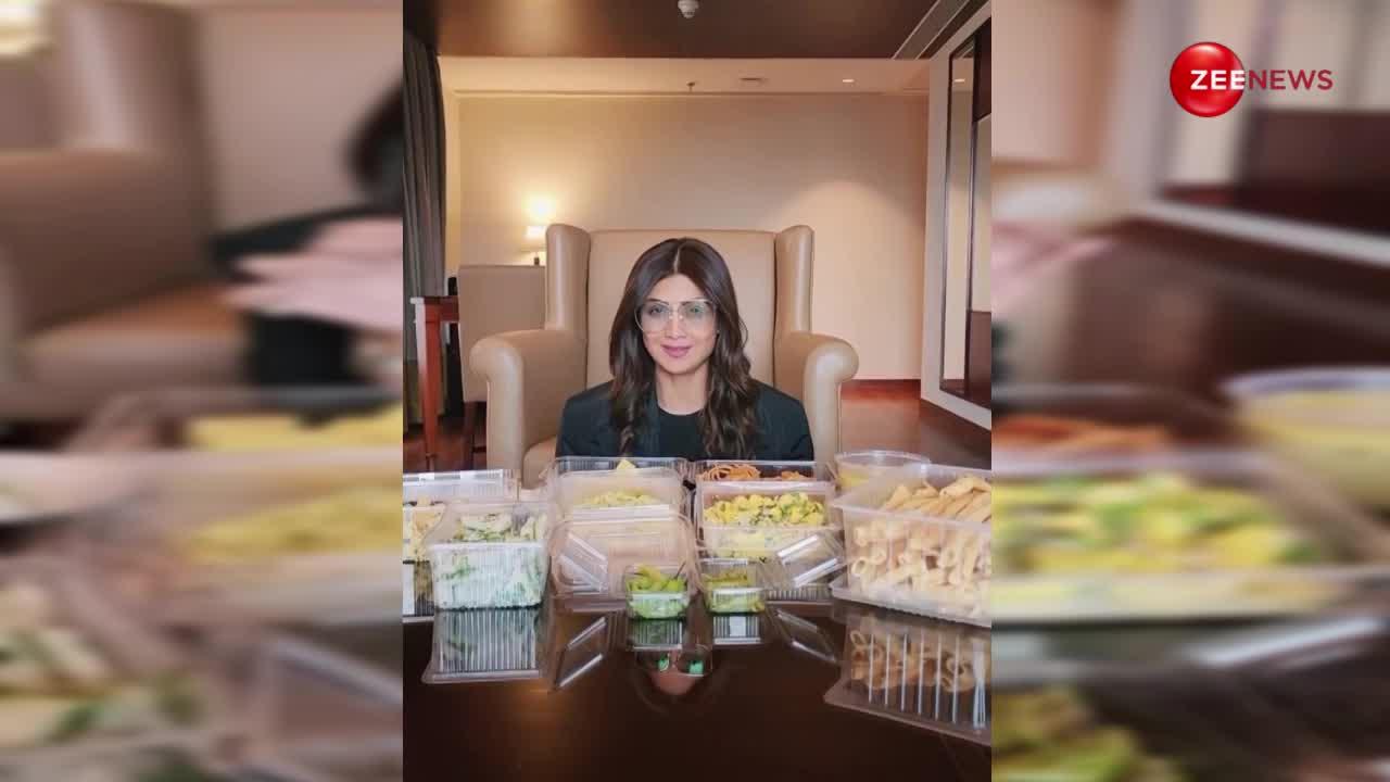 Shilpa Shetty ने ठूस-ठूस कर खाया गुजराती खाना, फैंस बोले-पेटू हो जो इतना खा रही हो