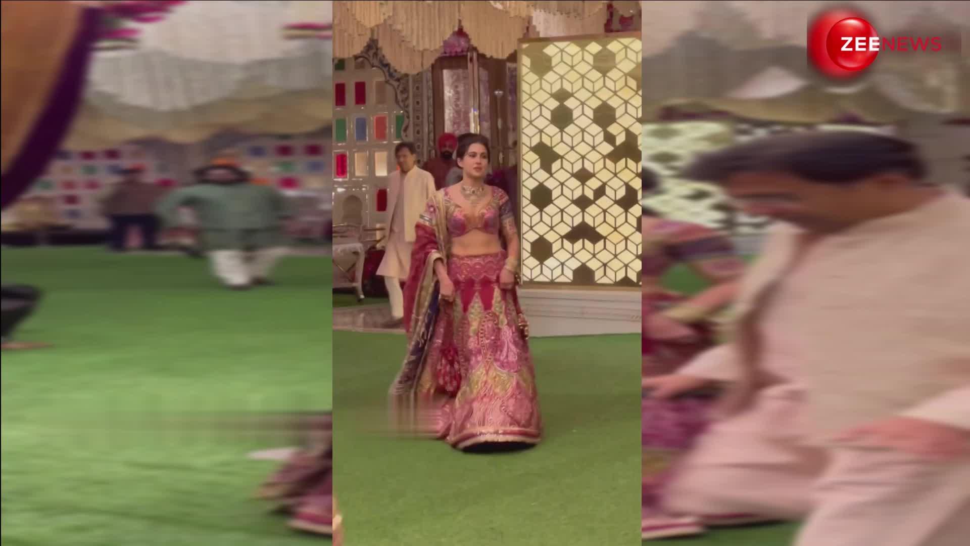 अनंत-राधिका की शादी में दिखा Sara Ali Khan का ट्रेडिशनल अवतार, खूबसूरती ने खींच लिया लोगों का ध्यान
