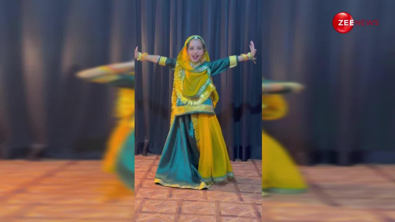 राजस्थानी बच्ची ने सुंदर सी पोशाक पहन किया बेहतरीन डांस, क्यूटनेस भरा वीडियो इंस्टाग्राम पर 25 मिलियन लोगों ने देखा