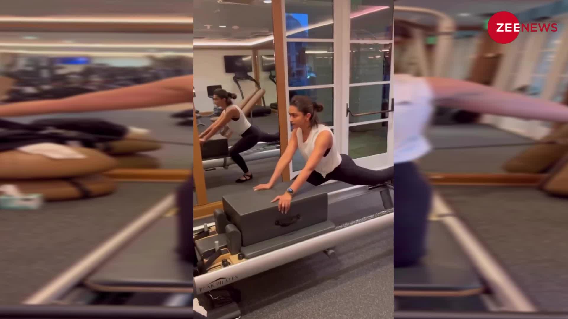 Deepika Padukon: ऑस्कर से पहले दीपिका पादुकोण ने जिम में जमकर बहाया पसीना, वीडियो तेजी हो रही है वायरल