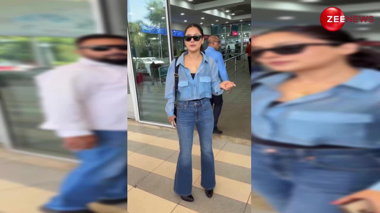 कूल शर्ट और बूट कट जींस में Shehnaaz Gill ने मारी एयरपोर्ट पर एंट्री, वायरल हुआ स्टनिंग वीडियो