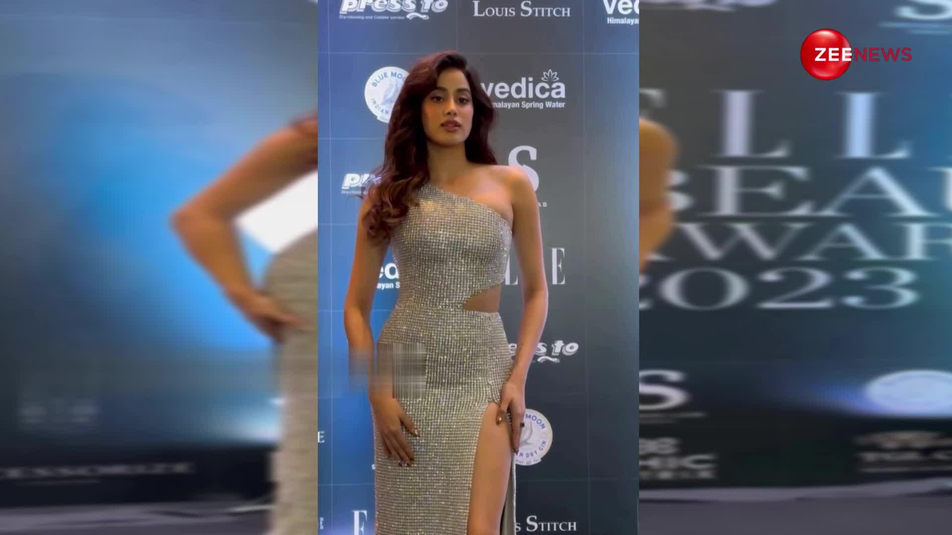 स्पार्कल वाली ड्रेस पहन Janhvi Kapoor ने दिखाया अपना अनदेखा लुक, सेक्सी ऑउटफिट पहन पार्टी में कराया फोटोशूट