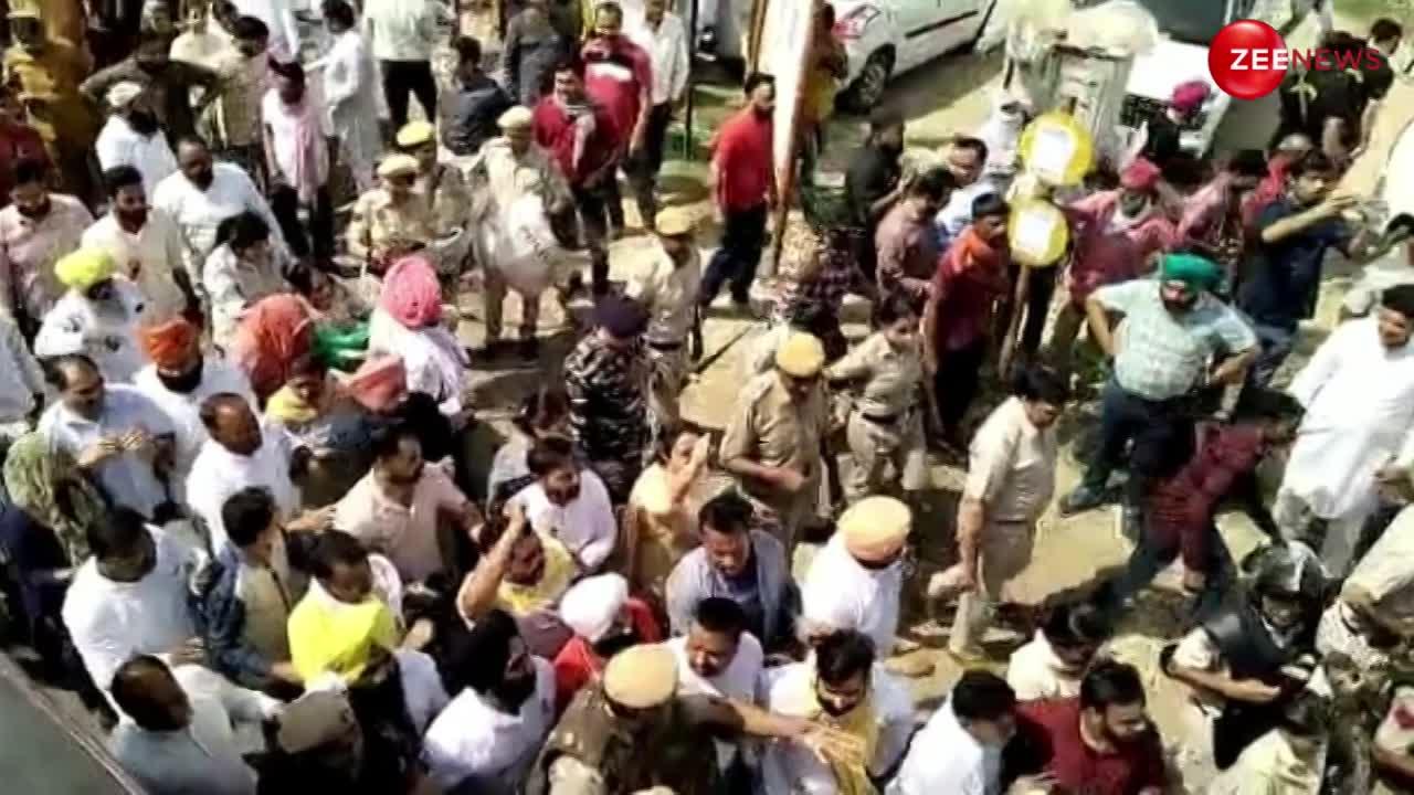 Video: अरविंद केजरीवाल के समर्थन में आम आदमी पार्टी पंजाब के नेताओं का सिंघु बॉर्डर पर जोरदार प्रदर्शन