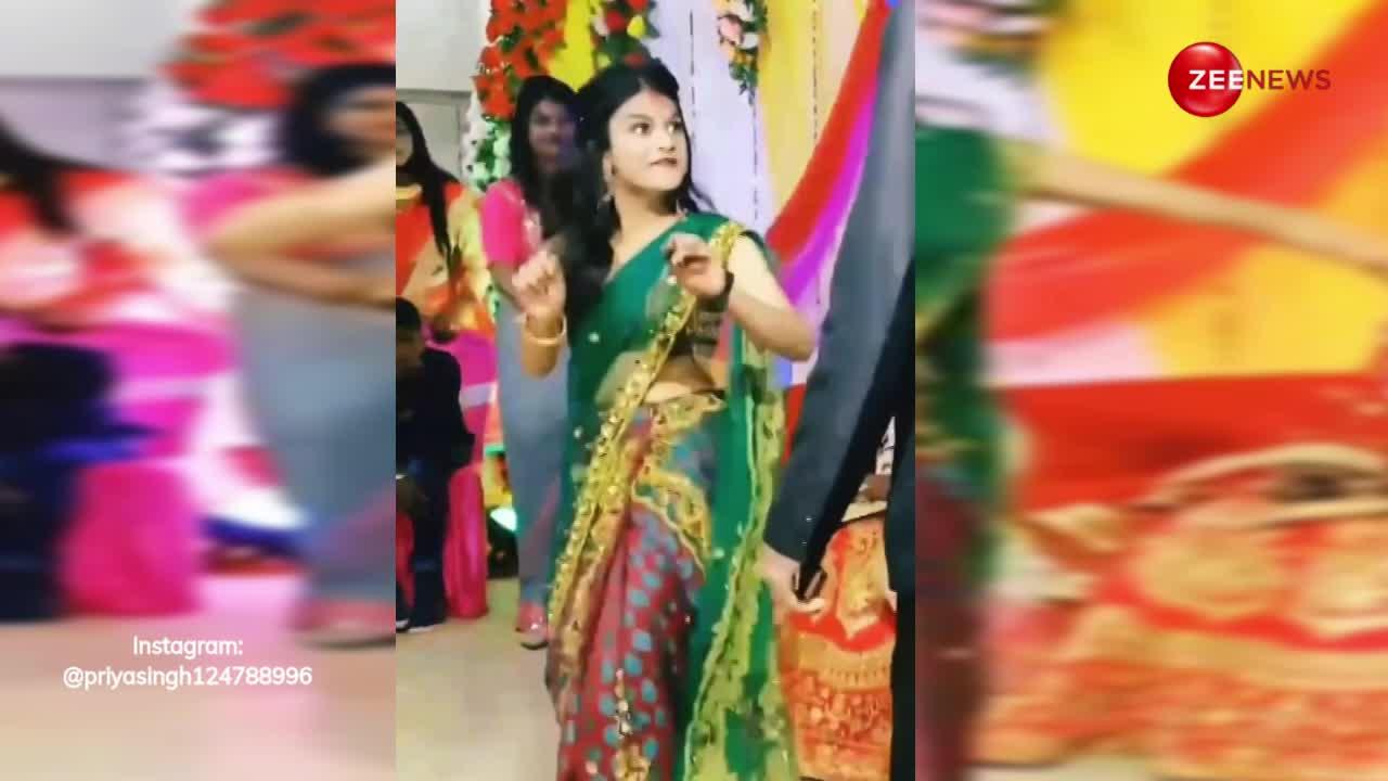 लड़की ने जीजा संग भोजपुरी गाने पर किया ऐसा डांस कि खुले रह गए लोगों के मुंह, वीडियो वायरल