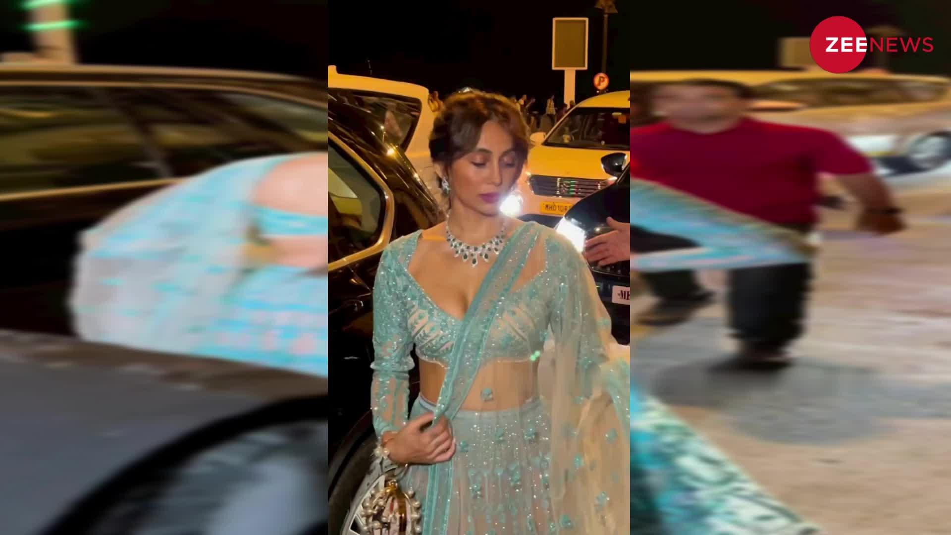 Karan Kundra की एक्स गर्लफ्रेंड ने पहना इतना रिवीलिंग ब्लाउज, होना पड़ा शर्मिंदा, कैमरे पर ही सही करती आईं नजर