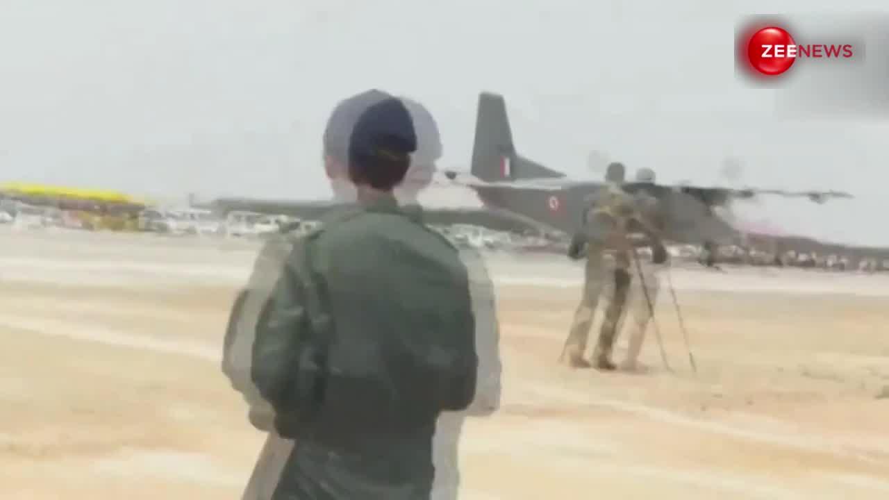 Andhra Pradesh : भारतीय वायु सेना के लड़ाकू विमानों की हाईवे पर सफल लैडिंग, देखिए वीडियो
