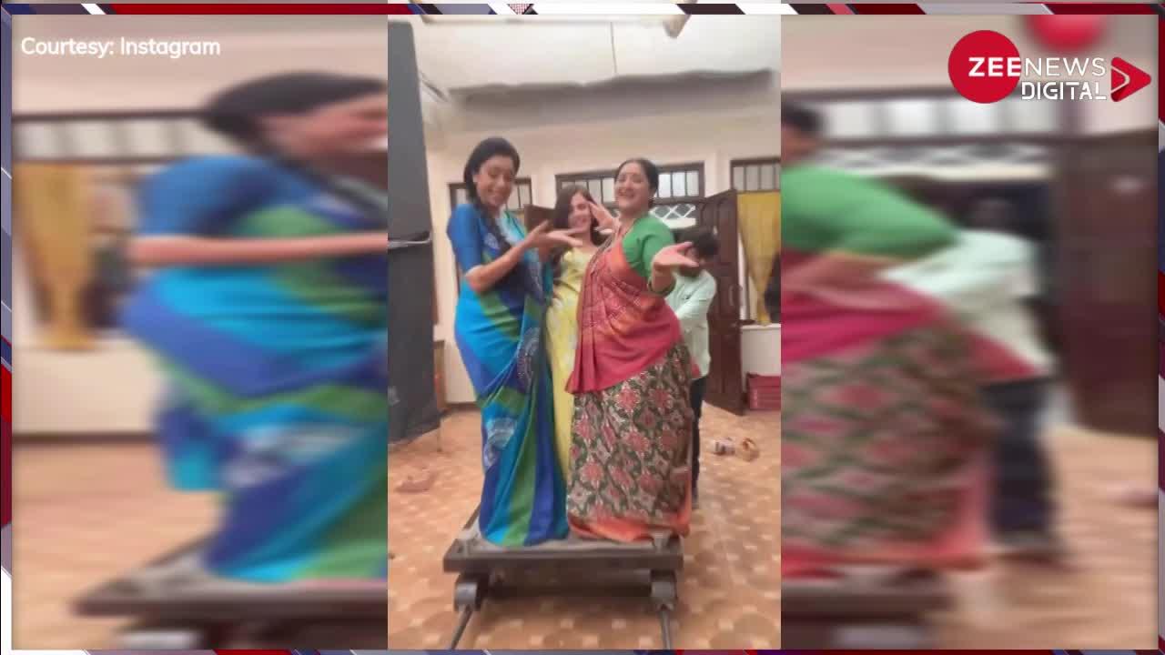 सबकी लाडली Anupama का रोल अदा करने वाली Rupali Ganguly ने लगाए ऐसे ठुमके कि नजर हटाना हो गया मुश्किल, देखें वीडियो