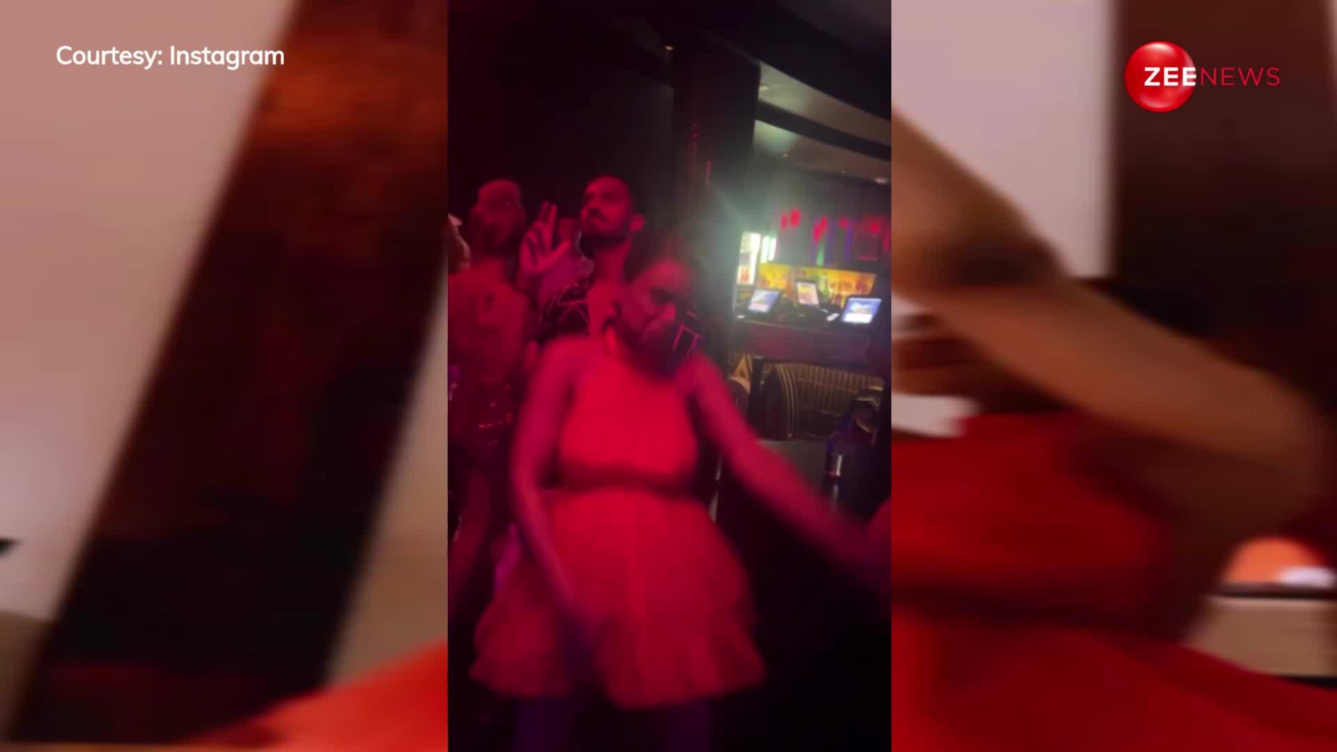 Nia Sharma  रेड ड्रेस में डांस करते आईं नजर, लोगों ने कहा, इनी खुशी को नजर न लगे
