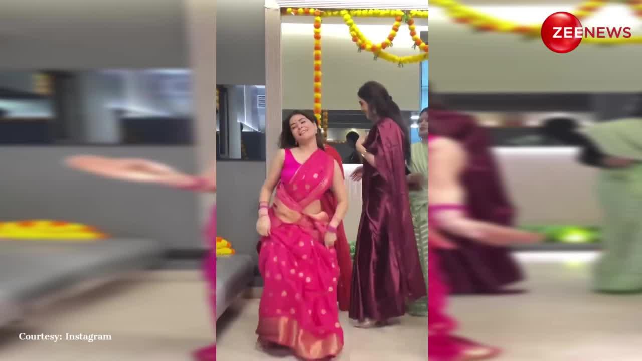 Shah Rukh Khan के गाने 'छम्मक छल्लो' पर लड़की ने साड़ी पहन किया जबरदस्त डांस, वीडियो पर आए जमकर व्यूज