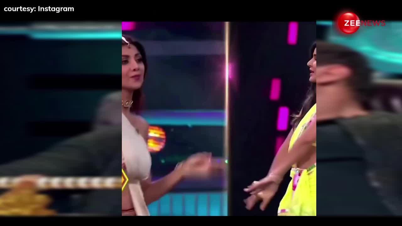 Katrina Kaif और Shilpa Shetty ने बॉलीवुड गाने 'Aithey Aa' पर की जबरदस्त जुगलबंदी, वीडियो देख फैंस हुए दीवाने
