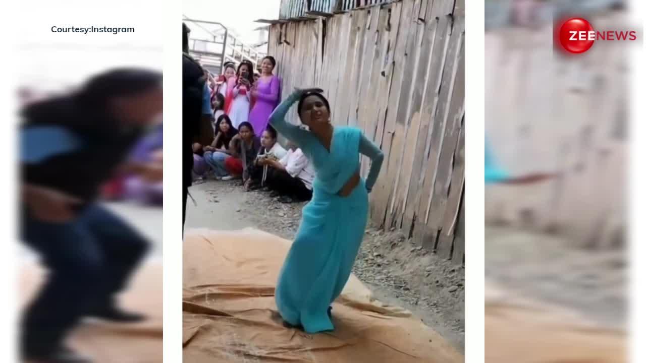 नेपाली लड़की ने बॉलीवुड गाने पर डांस का लगाया तड़का, लोगों ने चिल्ला-चिल्लाकर लिए फुल मजे