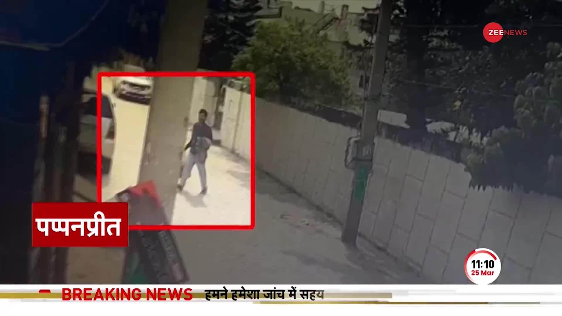 Amritpal Singh का नया CCTV वीडियो आया सामने, पटियाला में जाता दिखा अमृतपाल