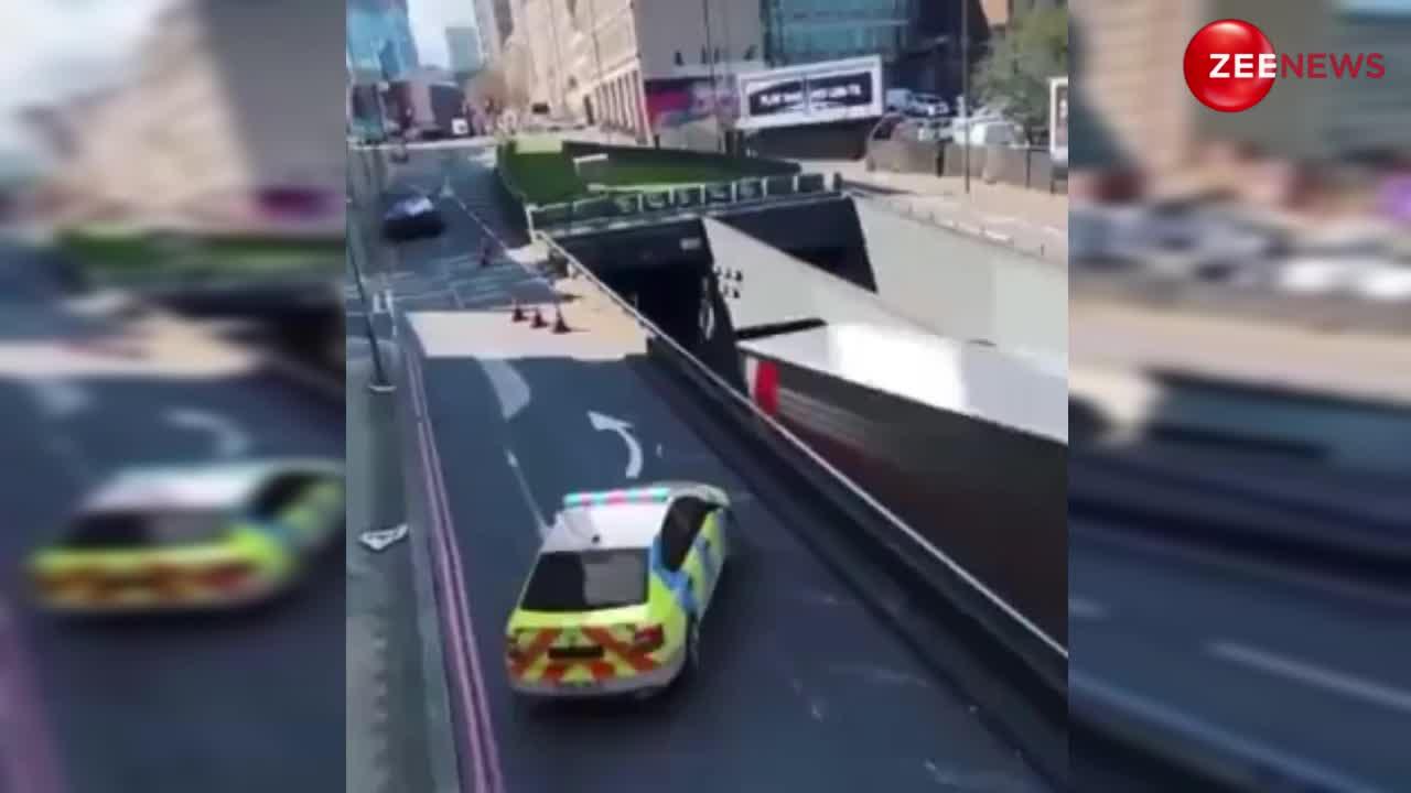 Viral Video: पुलिस से बचने के चक्कर में चोर ने दिखाई गजब की स्मार्टनेस, ट्रक-बस के ऊपर से भगाई गाड़ी;देख आप भी हंस-हंसकर हो जाएंगे लोटपोट
