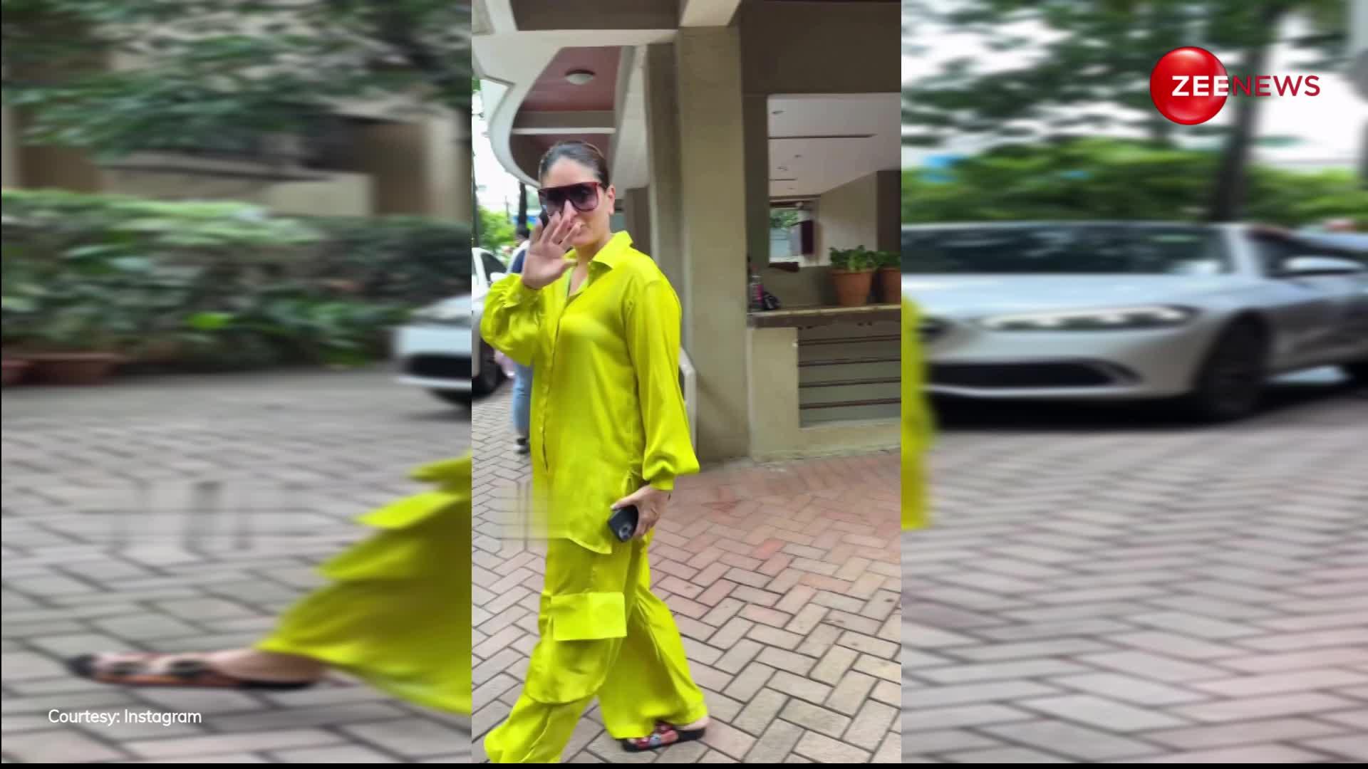 Kareena Kapoor ने पहने इतने लूज कपड़े, बार-बार संभालती दिखीं खिसकता हुआ पजामा-Video