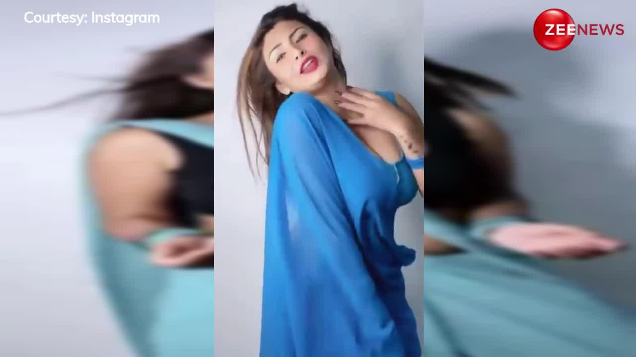 Viral: नीली साड़ी पहन भाभी ने Sapna Choudhary के गाने पर लचकाई ऐसी कमर, देख सुध-बुध खो बैठे बूढे़ ताऊ
