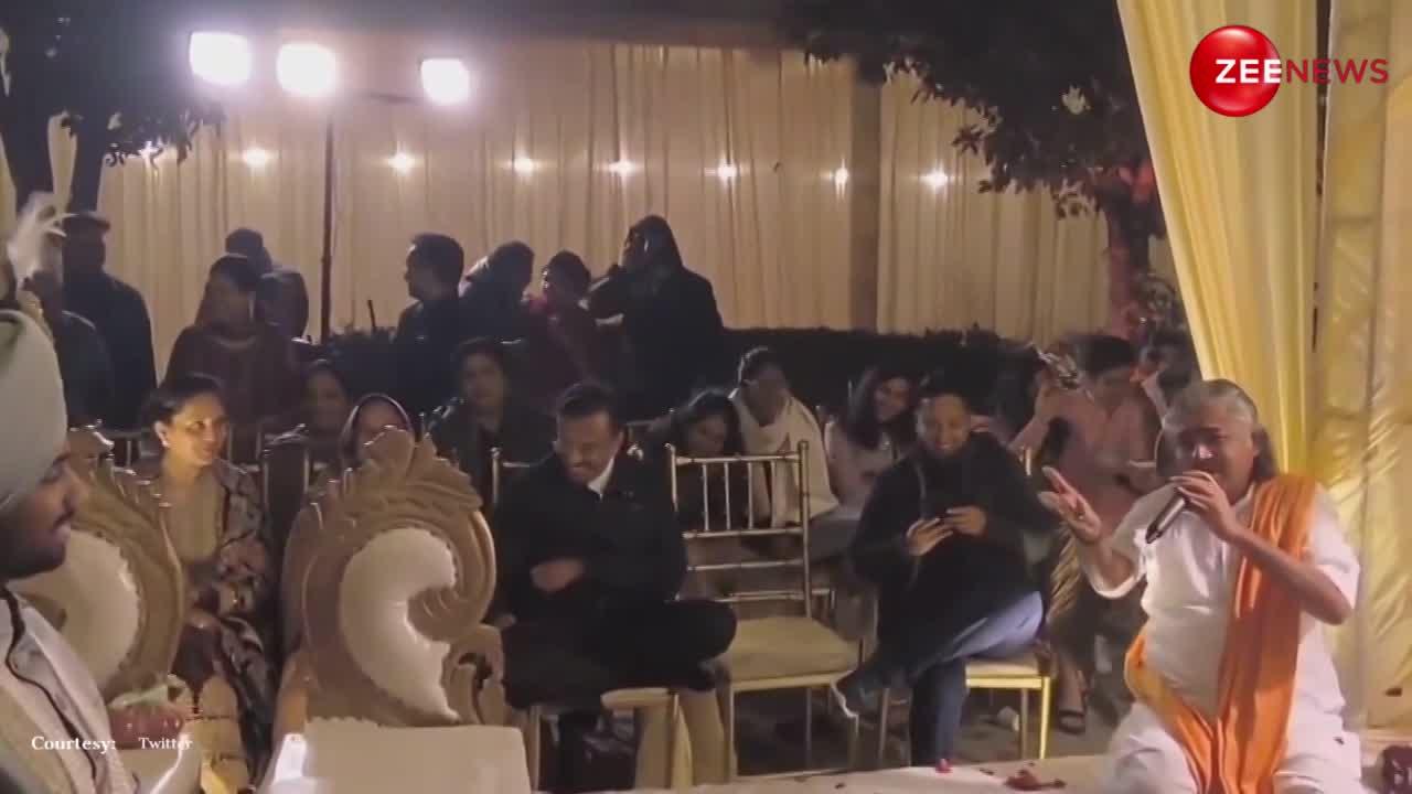 Pandit Ji Video: शादी में मंत्र पढ़ने की जगह पंडिज जी ने गाए रोमांटिक जबरदस्त गाने, देख दंग रह गए दूल्हा-दुल्हन
