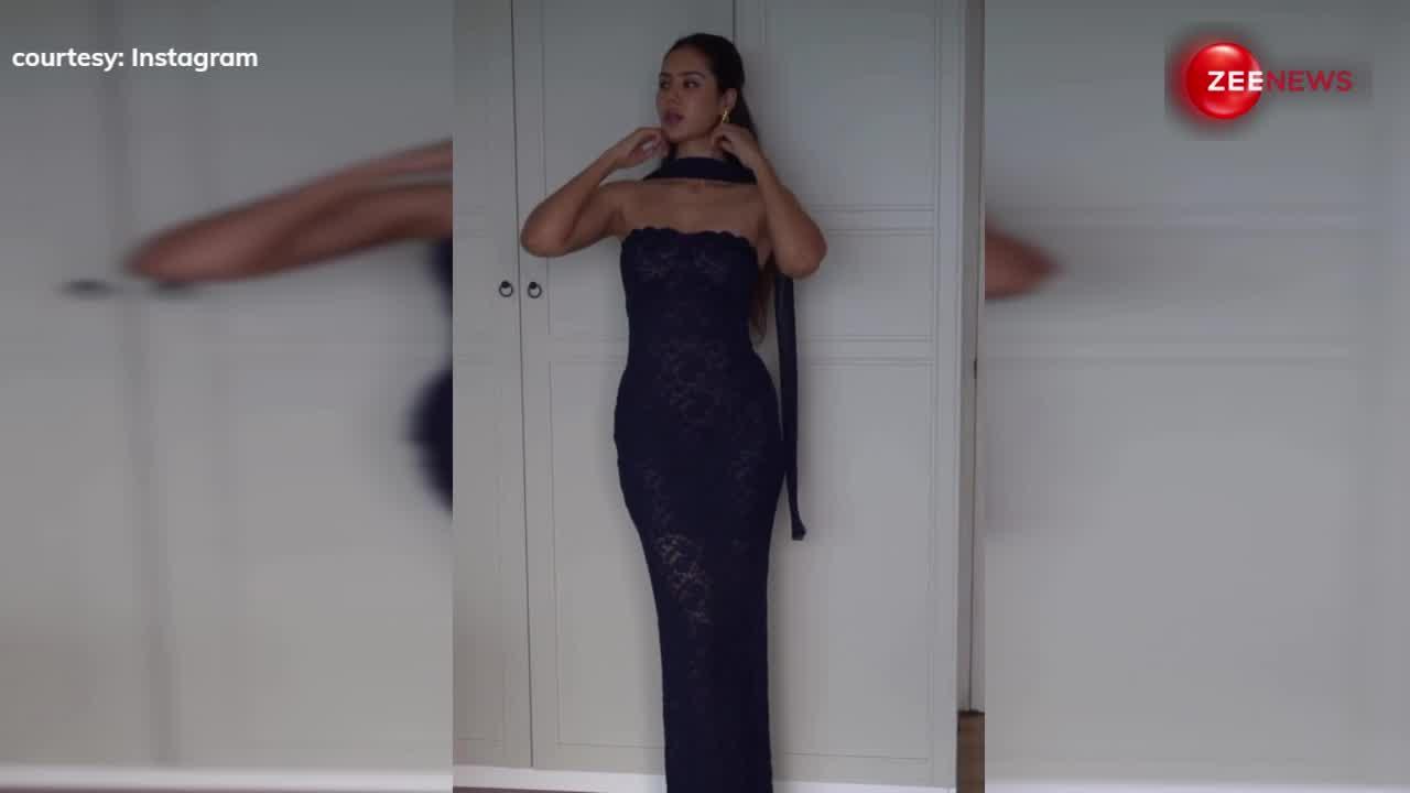 Off Shoulder नेट की ड्रेस में Sonam Bajwa का ये लेटेस्ट वीडियो मचा रहा है बवाल