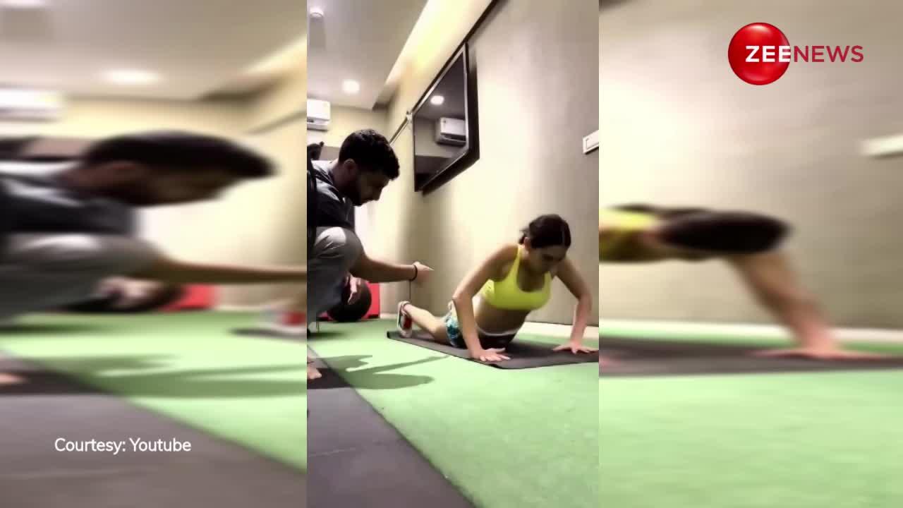 Gym में खूब पसीना बहाती हैं सारा अली खान, तब जाकर मिली है 'परफेक्ट बॉडी', देखें वीडियो