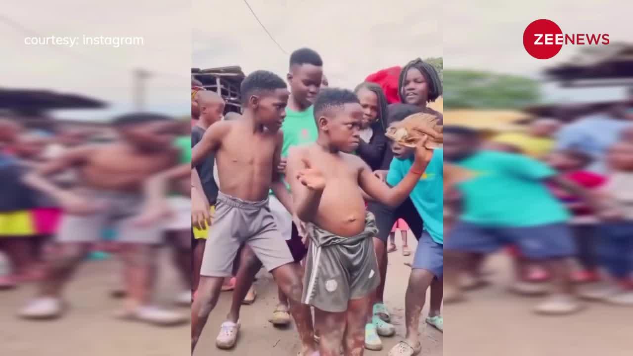 भोजपुरी गाने की धुन पर थिरकते अफ्रीकी बच्चों ने जीता दिल, देखें यह प्यारा वीडियो!