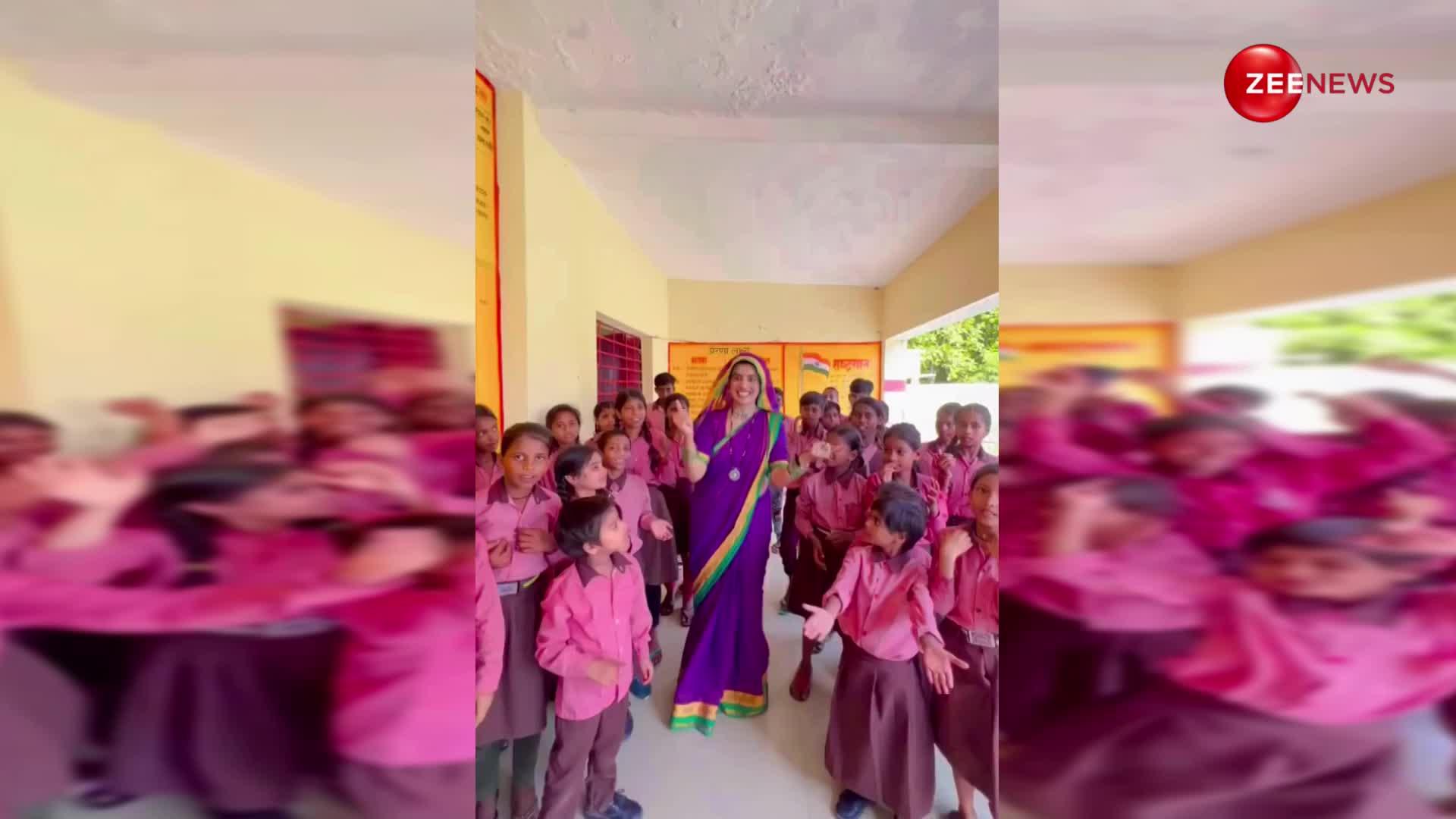 सो क्यूट! भोजपुरी हसीना Akshara Singh ने सरकारी स्कूल के बच्चों के साथ बनाया ऐसा वीडियो कि जीत लिया फैंस का दिल