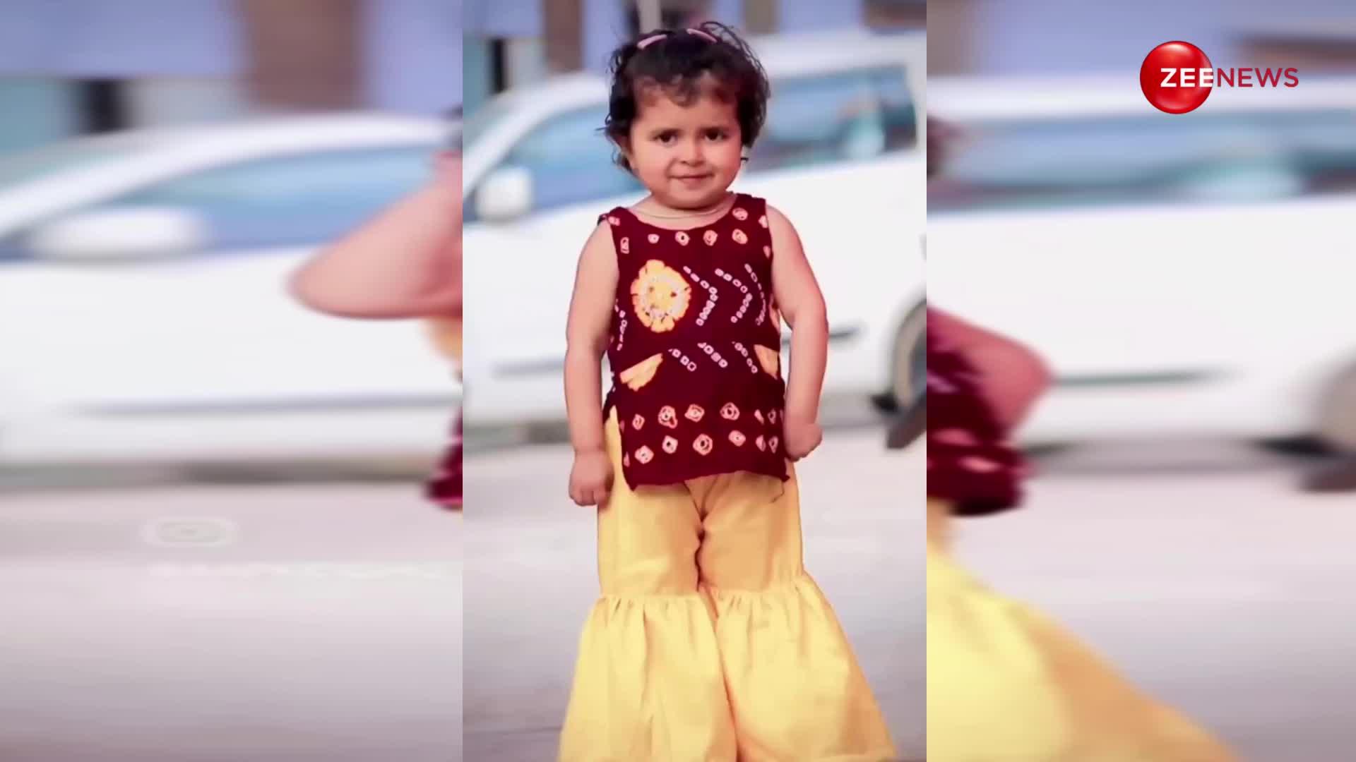 2 साल की नन्ही लड़की ने हरियाणवी गाने पर किया धांसू डांस, देख पब्लिक में मच गया हंगामा