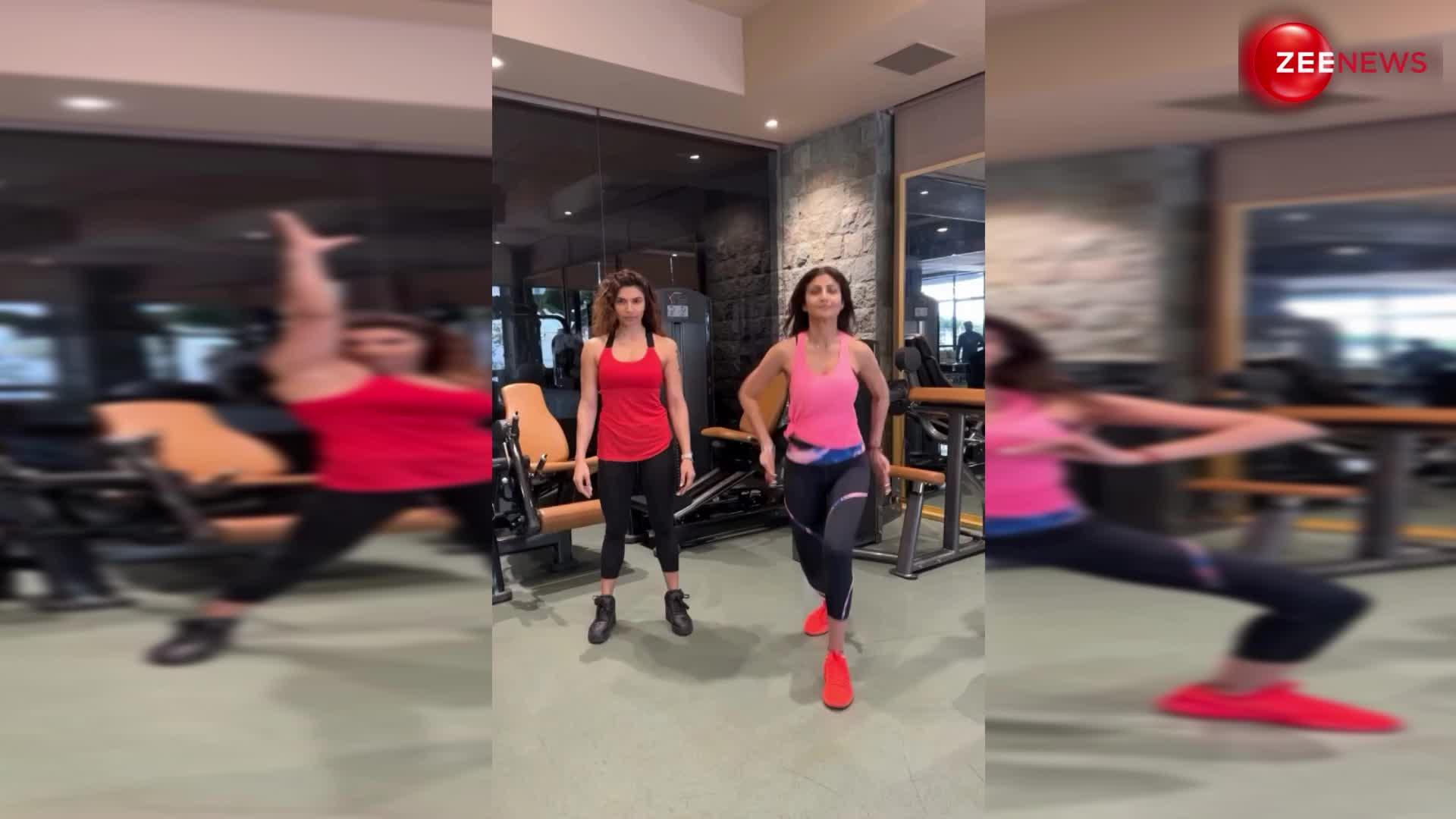 जिम में वर्कआउट की जगह ब्रेक डांस करती नजर आईं Shilpa Shetty, वीडियो हुआ वायरल
