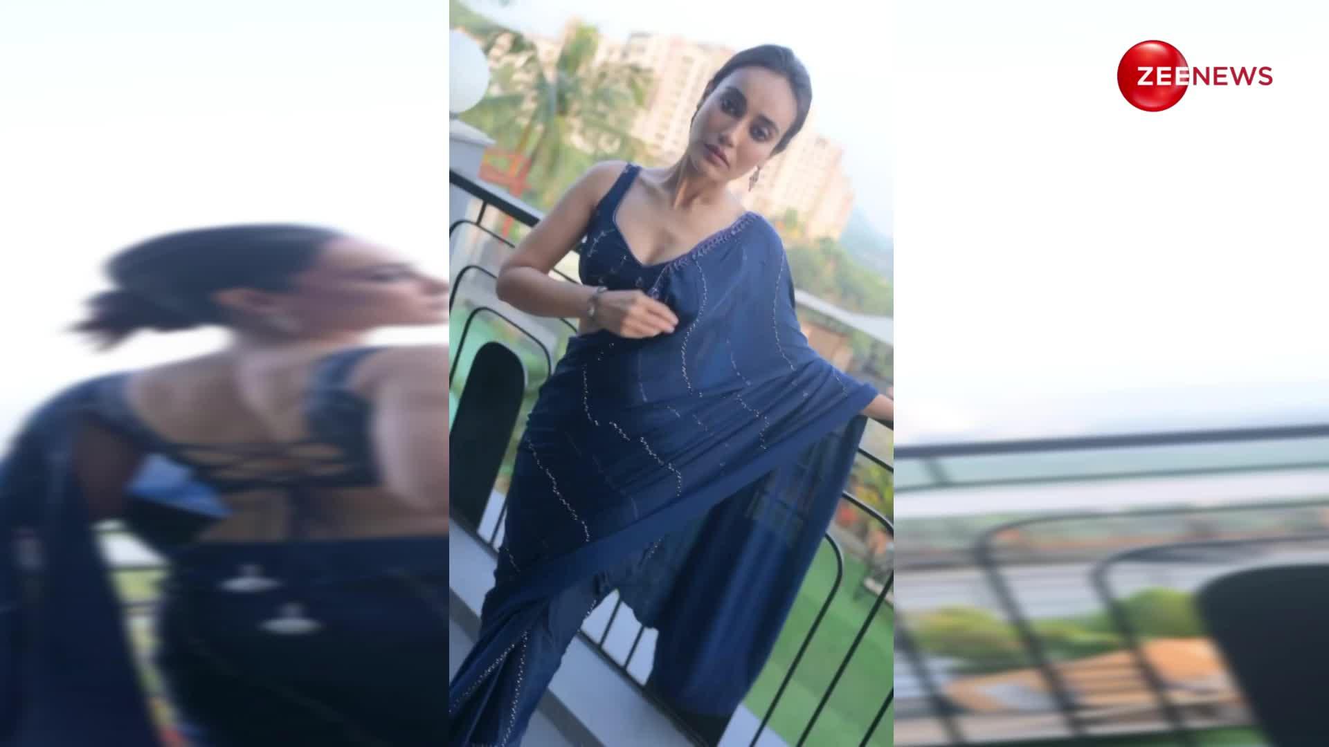 डोरी वाला ब्लाउज पहन Surbhi Jyoti ने दिखाई कातिल अदाएं, देख आहें भरने लगे फैंस